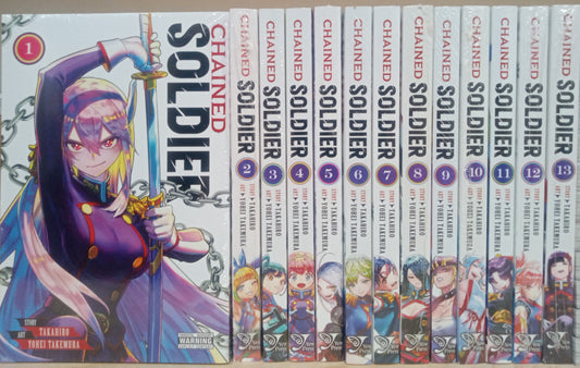 Chained Soldier Vol. 1-13 Manga Set English