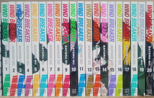 Wind Breaker Vol. 1-21 Manga Complete Set English