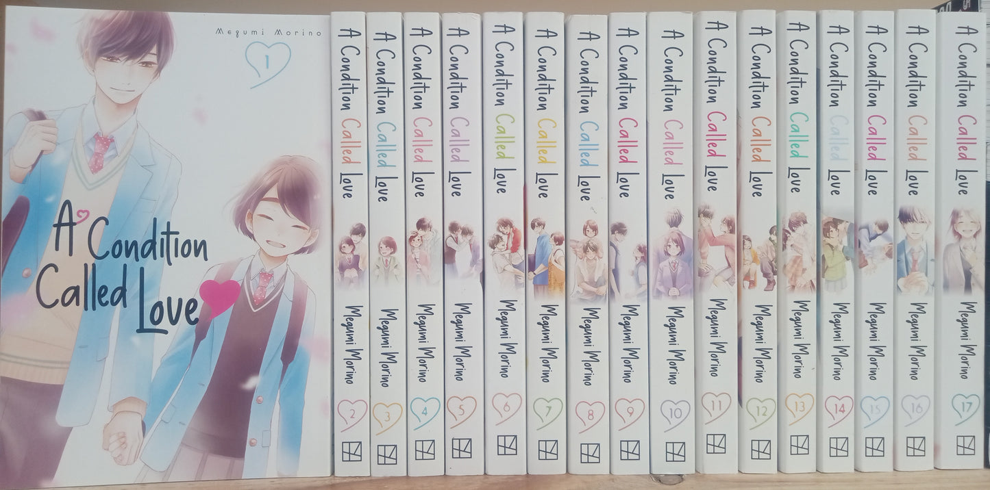 A Condition Called Love Vol. 1-17 Complete Manga Set English