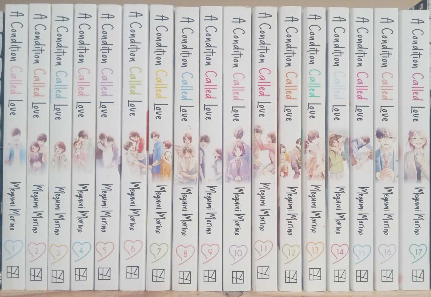 A Condition Called Love Vol. 1-17 Complete Manga Set English