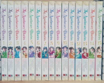 The Apothecary Diaries Manga Vol. 1-15 Set Natsu Hyuuga Sqaure Enix
