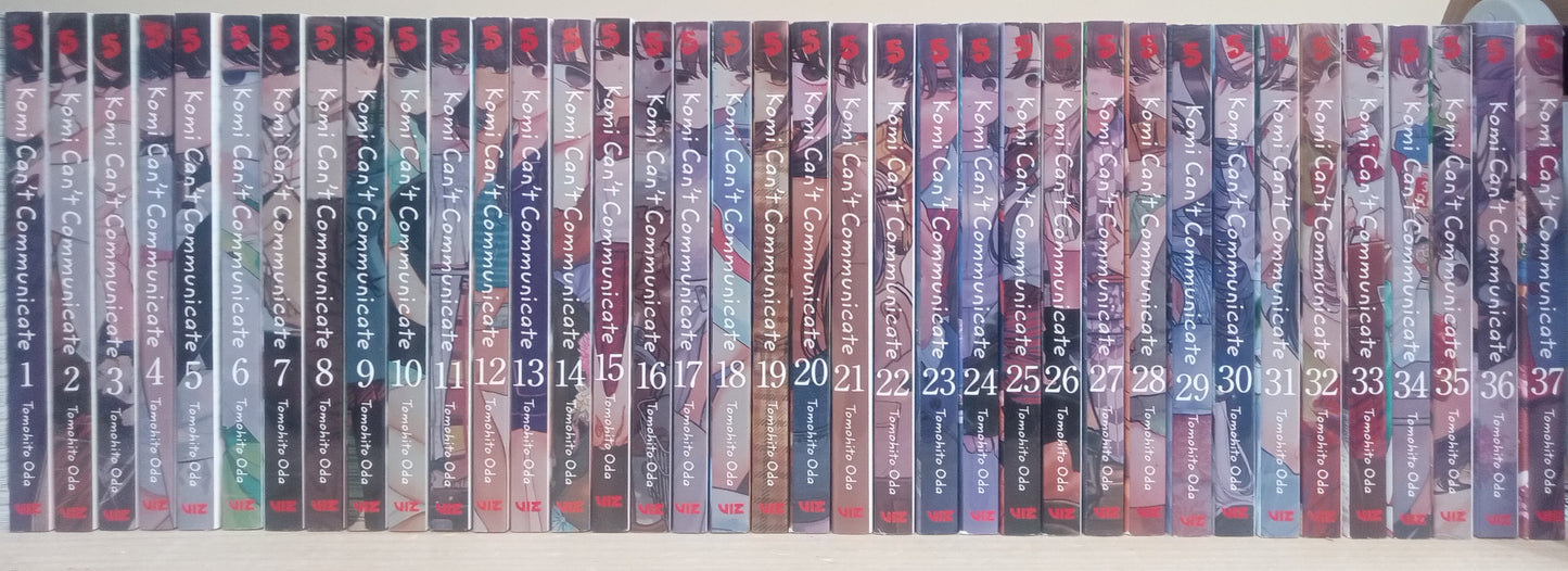 Komi Can't Communicate Vol. 1-37 Complete Manga set English