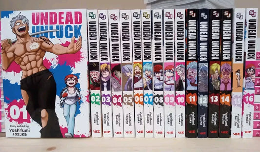 Undead Unluck Vol. 1-16 Manga Set English