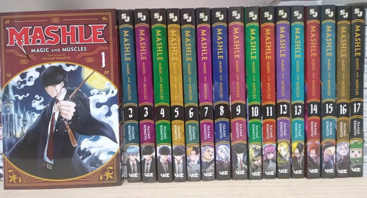 Mashle: Magic and Muscles Vol. 1-17 Manga English