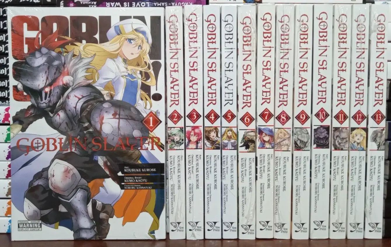 Goblin Slayer Vol. 1-14 Manga Set English