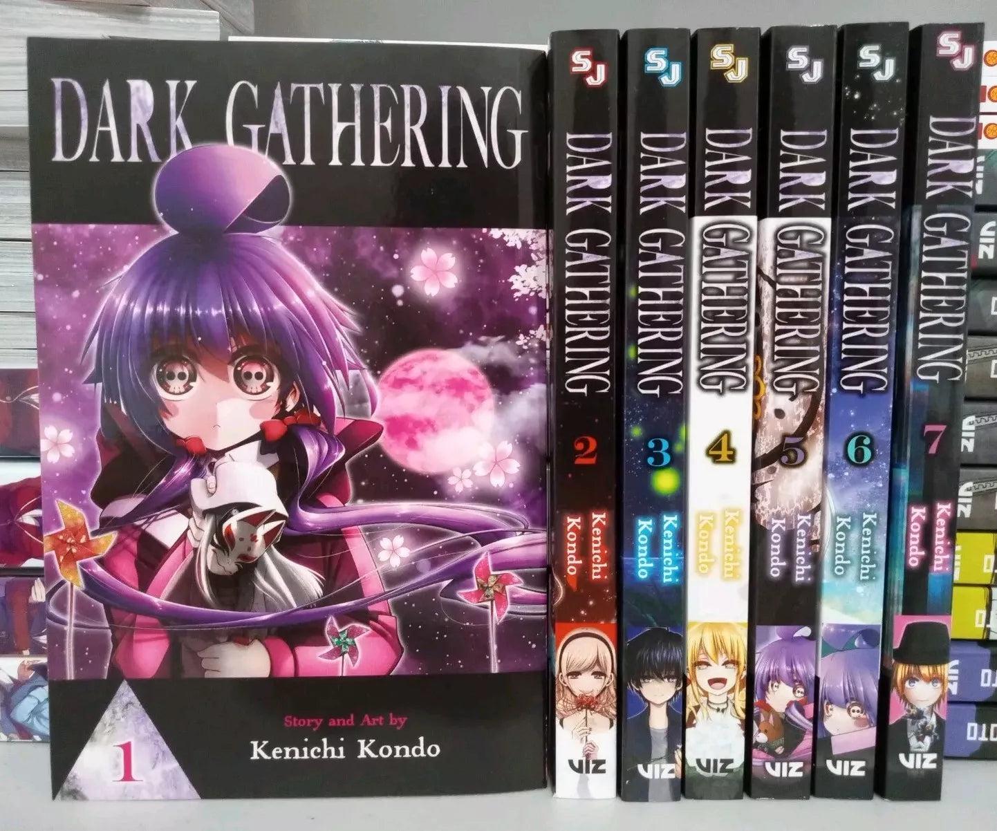 Dark Gathering Vol. 1-8 Manga Set English