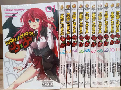 High School DxD Manga Vol. 1-11 Complete Set English