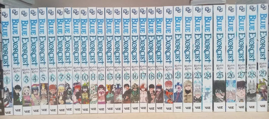 Blue Exorcist Vol. 1-29 Manga Set English