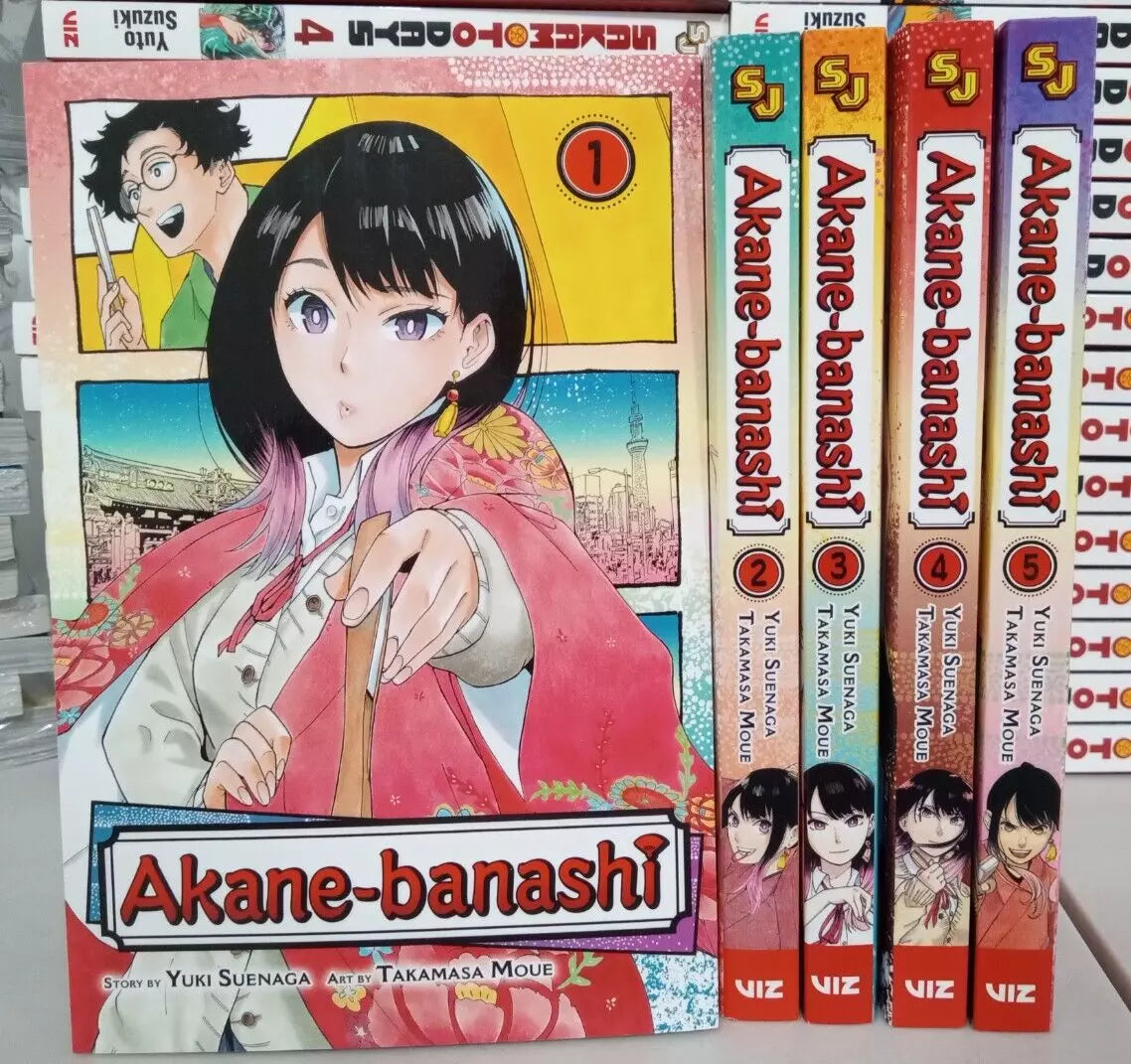 Akane Banashi Vol. 1-7 Manga Set English