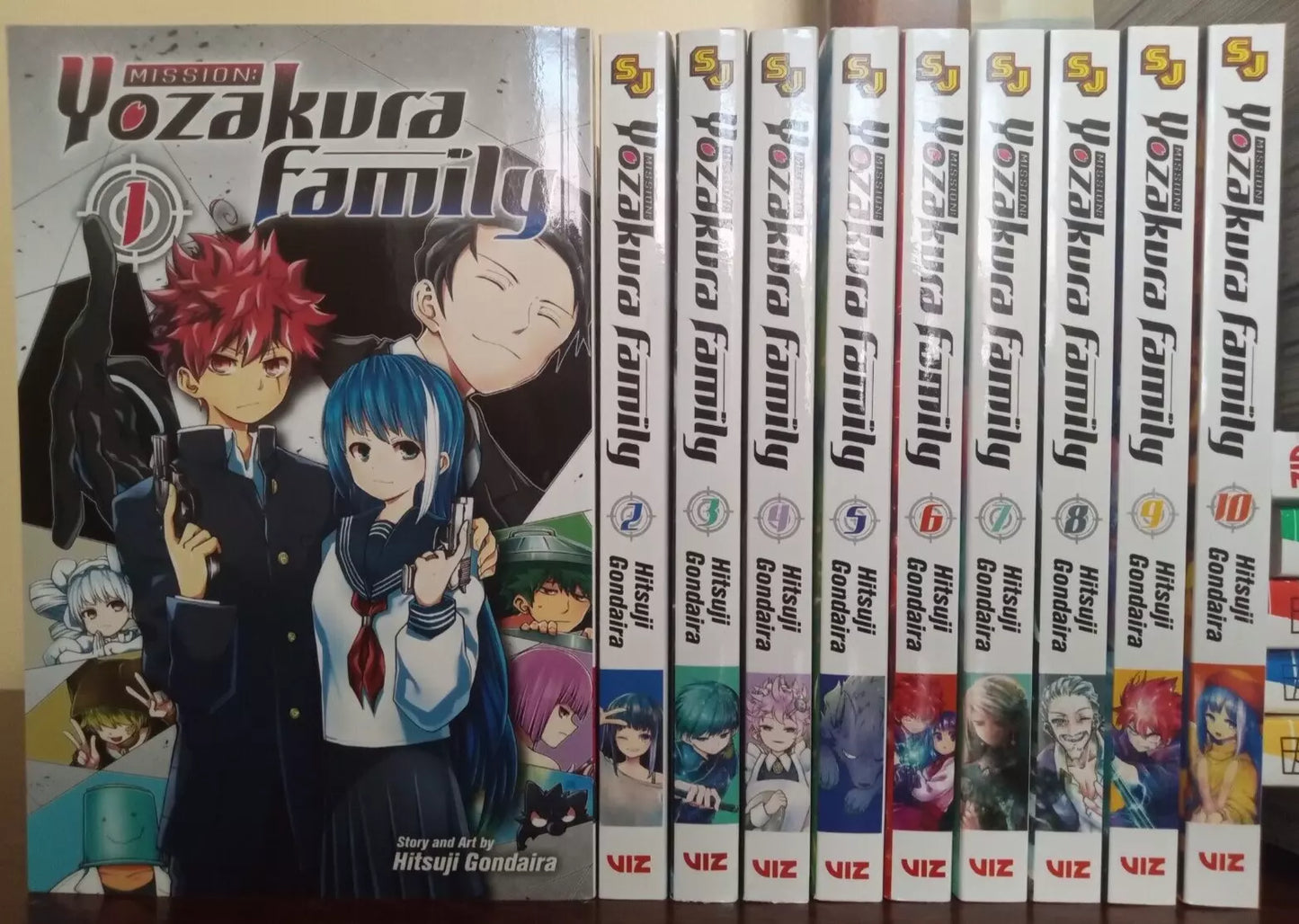 Mission: Yozakura Family Complete Manga Set Vol. 1-12 English