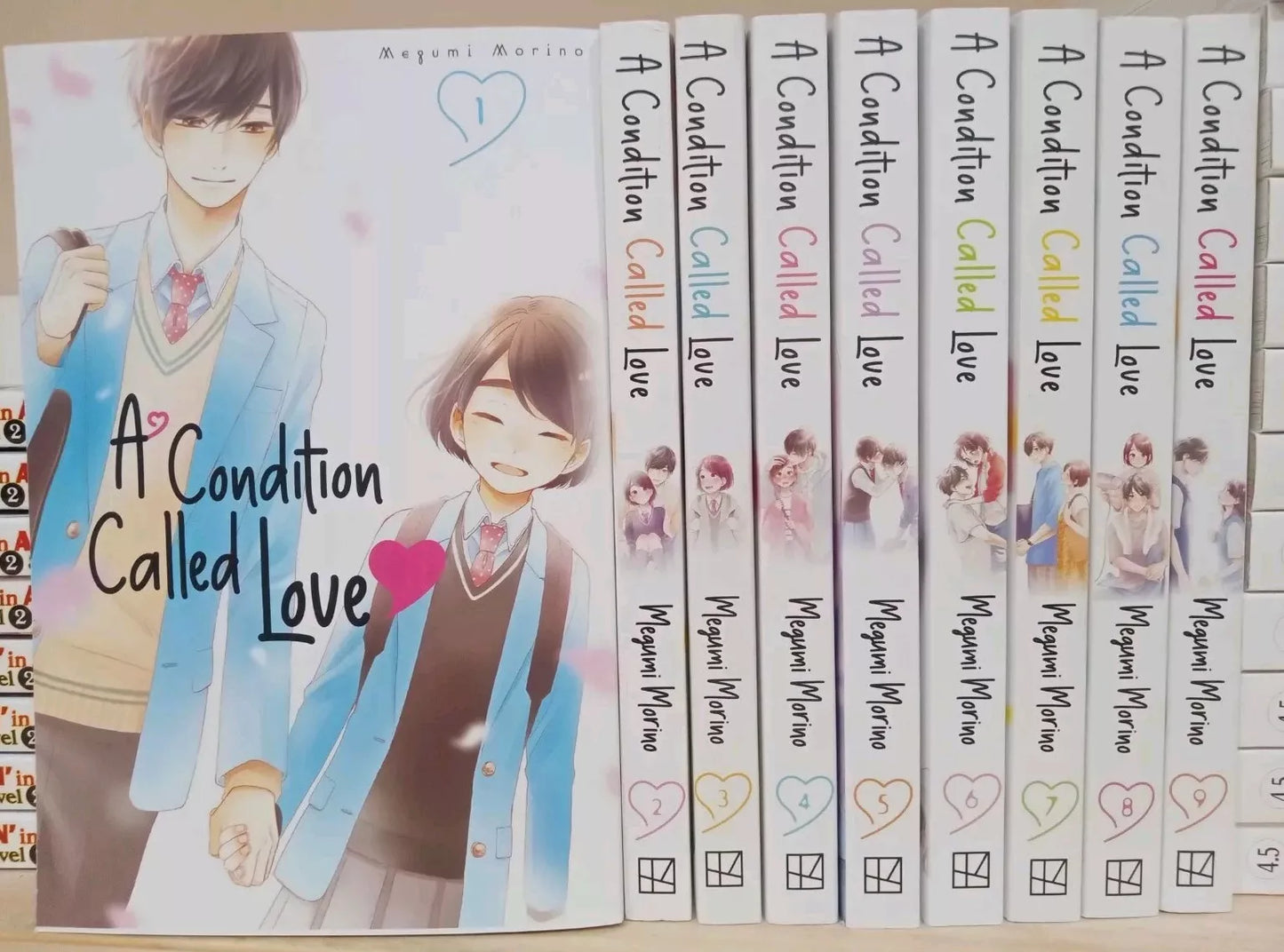 A Condition Called Love Vol. 1-9 Manga Set English