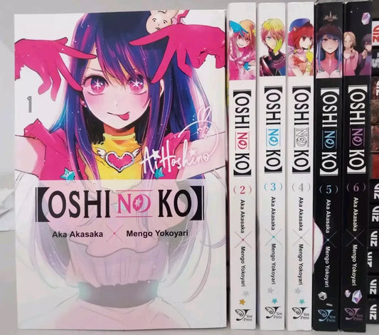 Oshi no Ko Vol. 1-7 Manga Set English