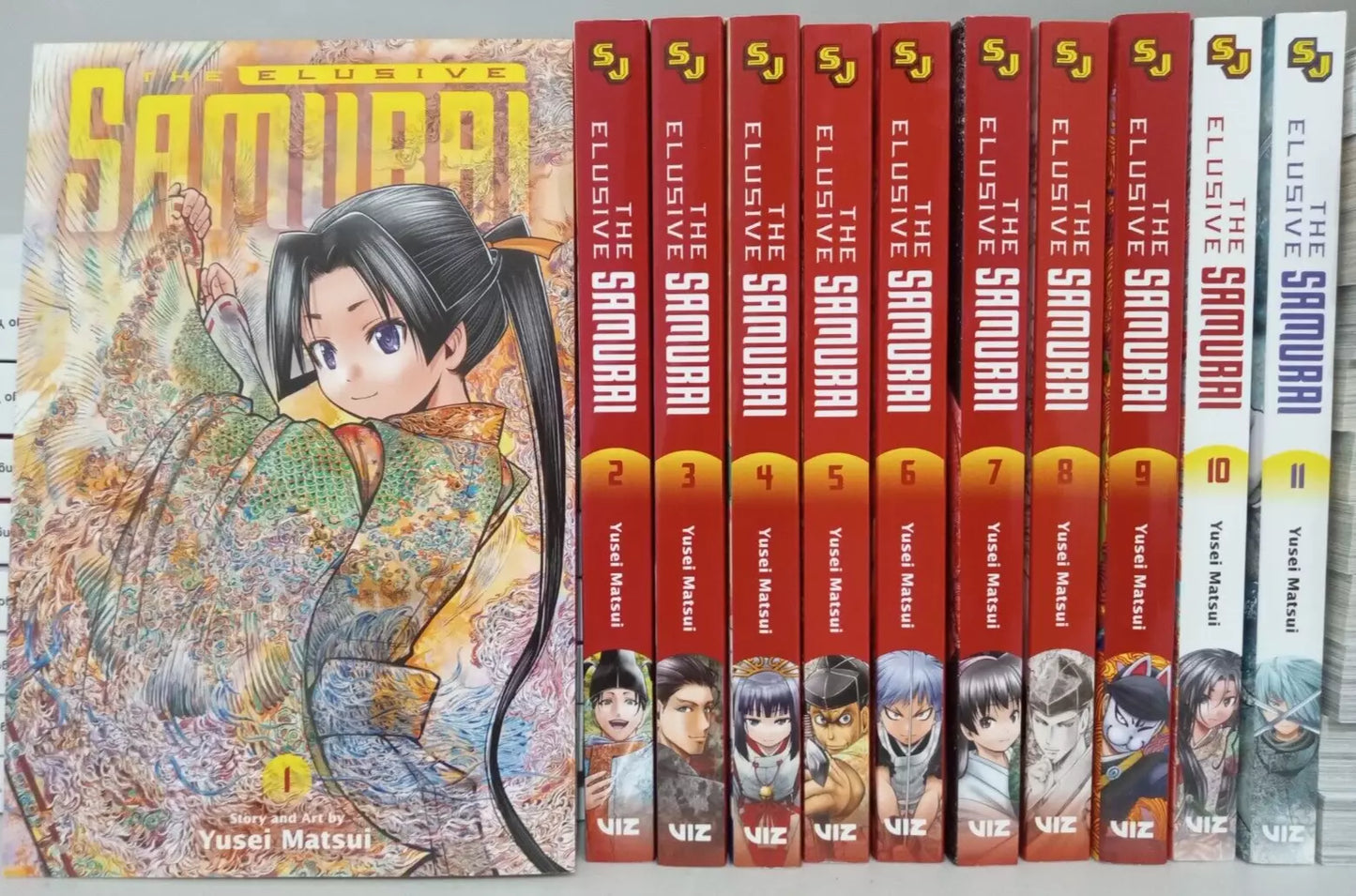 The Elusive Samurai Vol. 1-13 Manga Set English