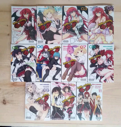 High School DxD Manga Vol. 1-11 Complete Set English