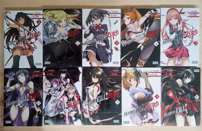 Akame Ga Kill! Zero Manga Vol. 1-10 Set English