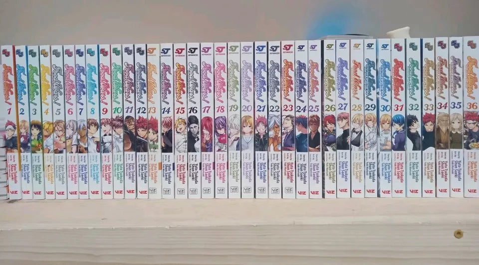 Food Wars! Shokugeki no Soma Vol. 1-36 Manga Set Complete English