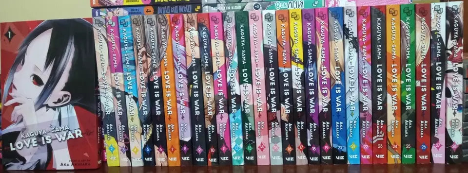 Kaguya sama: Love is War Vol. 1-28 Complete Manga Set English